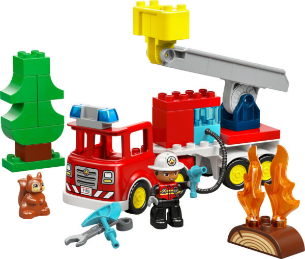 LEGO DUPLO Wóz Strażacki z Wężem i Strażakiem 10473, zdjęcie 3