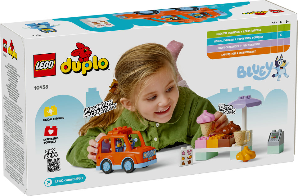 LEGO DUPLO Wyprawa Po Lody Z Bluey 10458 - obrazek 2