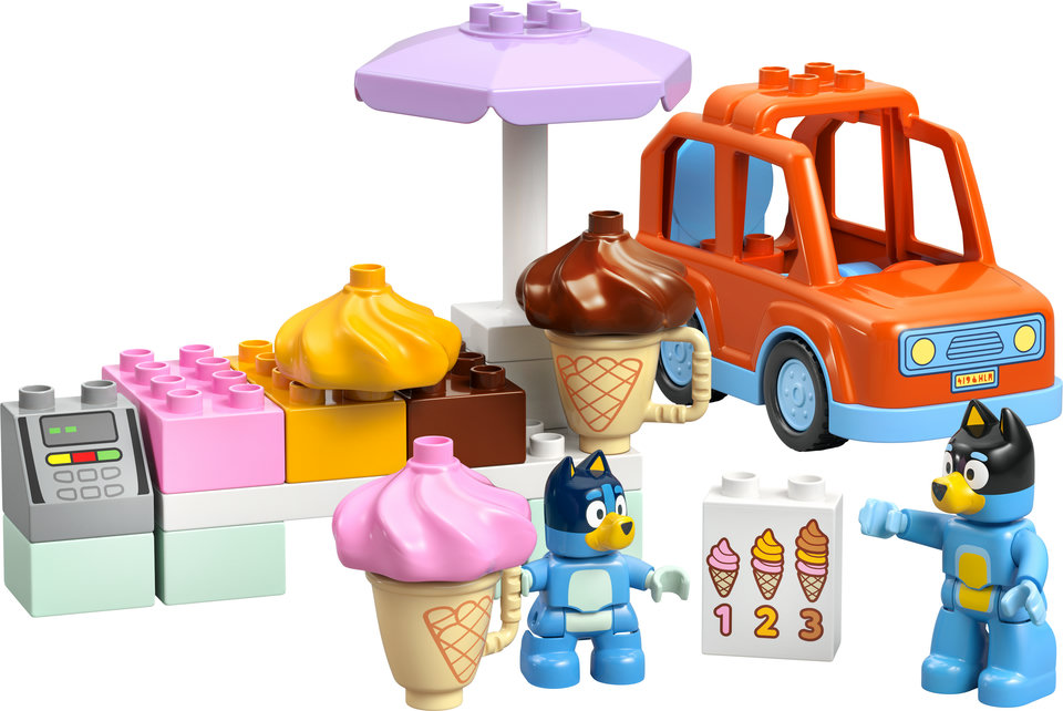 LEGO DUPLO Wyprawa Po Lody Z Bluey 10458 - obrazek 3