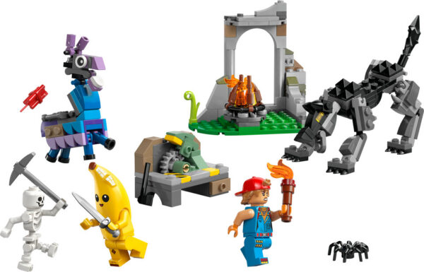 LEGO Fortnite Skórek i Iskra oraz Obóz 77075, zdjęcie 3