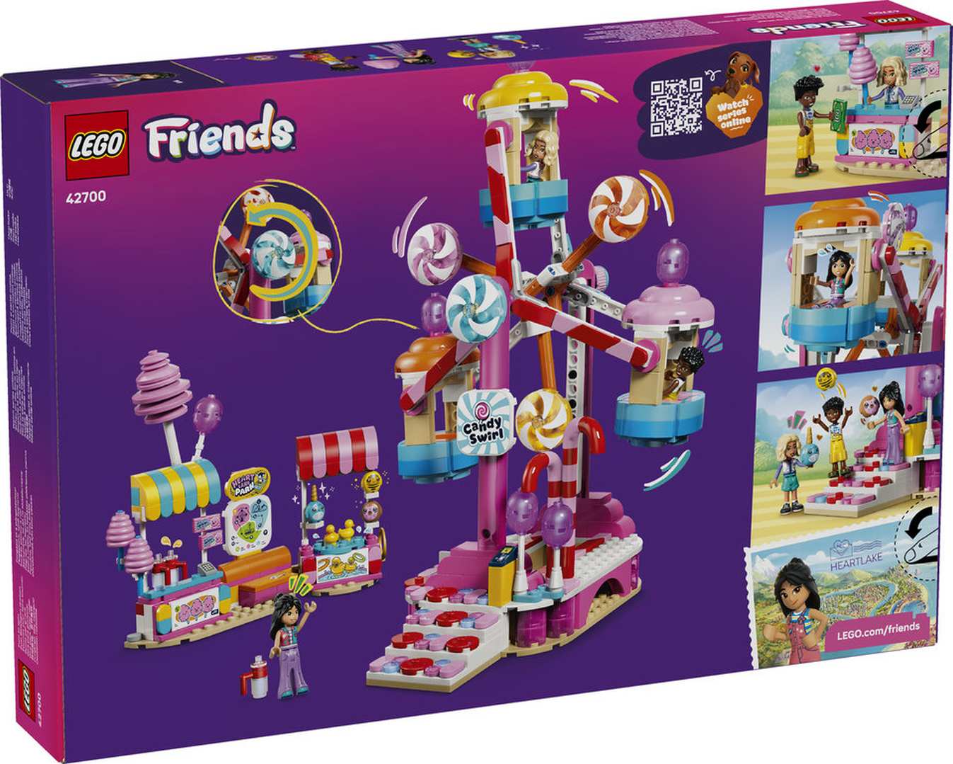 LEGO Friends Cukierkowo-Babeczkowy Diabelski Młyn 42700 - obrazek 2
