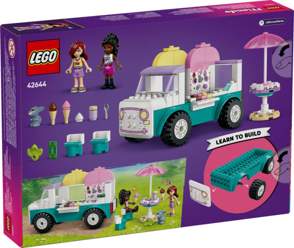 LEGO Friends Furgonetka z lodami w mieście Heartlake 42644, zdjęcie 2