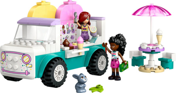LEGO Friends Furgonetka z lodami w mieście Heartlake 42644, zdjęcie 3