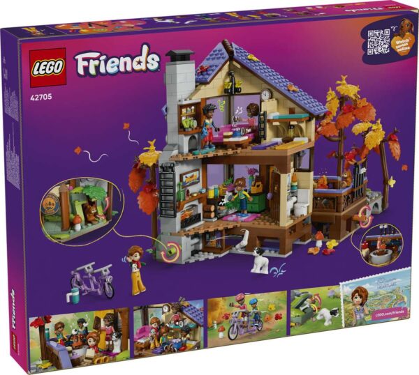 LEGO Friends Jesienna Leśna Chatka 42705, zdjęcie 2
