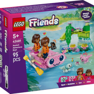 LEGO Friends Przygoda Na Aksolotlowej Łodzi 42681