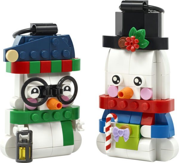 LEGO Okolicznościowe Ozdoby z Bałwankami 40812 — zdjęcie 3