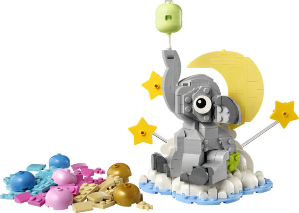 LEGO Okolicznościowe Słoniątko Na Niebie 40814, zdjęcie 3