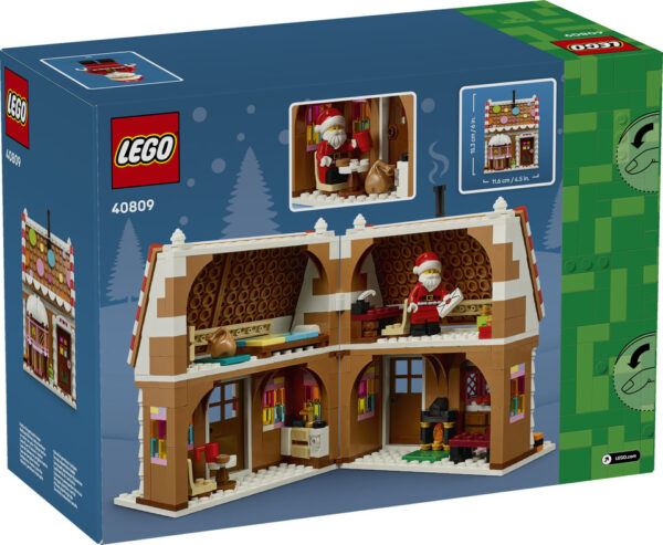 LEGO Okolicznościowe Świąteczna Chatka z Piernika 40809 — zdjęcie 2