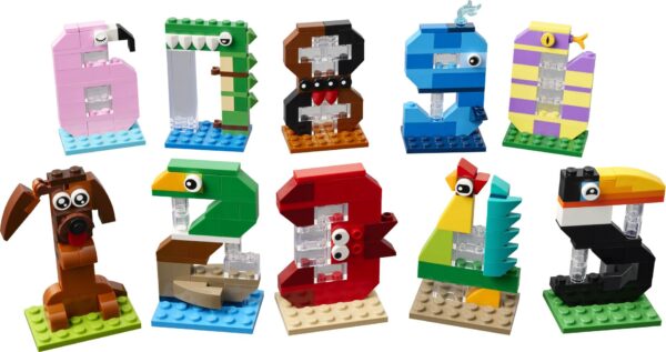 LEGO Okolicznościowe Urodzinowe Cyferki 40807, zdjęcie 3