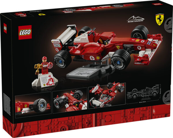 LEGO Icons Ferrari F2004 i Michael Schumacher 11375, zdjęcie 2