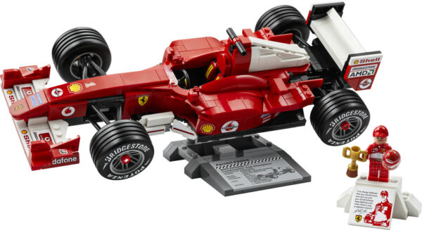 LEGO Icons Ferrari F2004 i Michael Schumacher 11375, zdjęcie 3