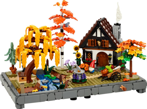 LEGO Icons Jesienny ogród z chatką 11372, zdjęcie 3