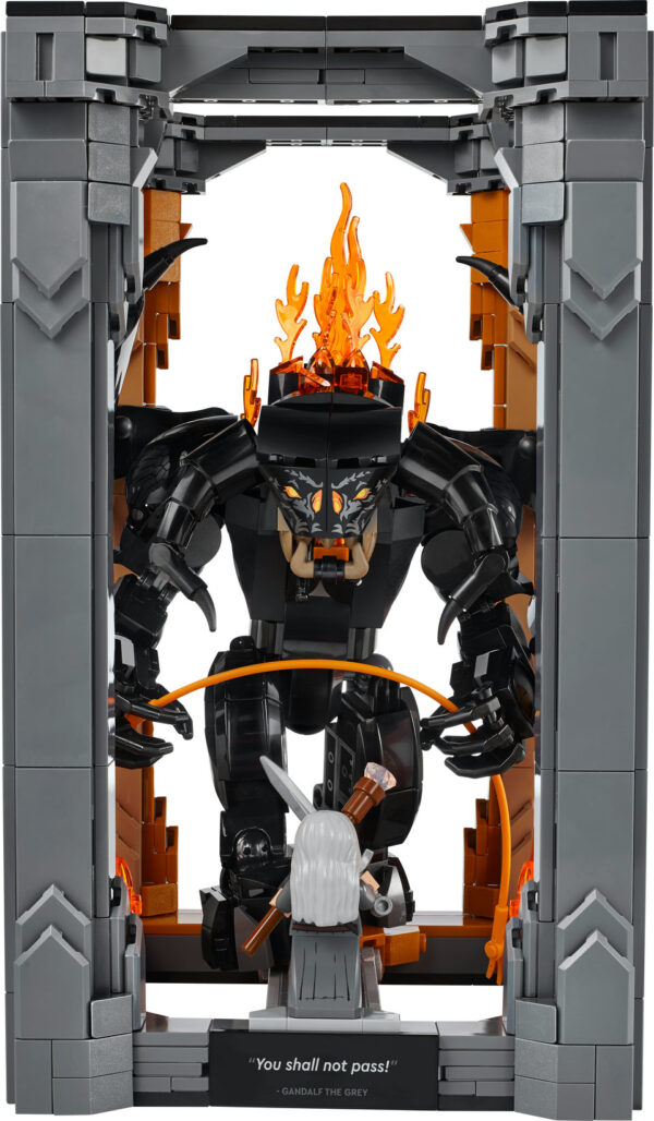 LEGO Icons Book Nook: The Lord of the Rings - Balrog 10367, zdjęcie 3