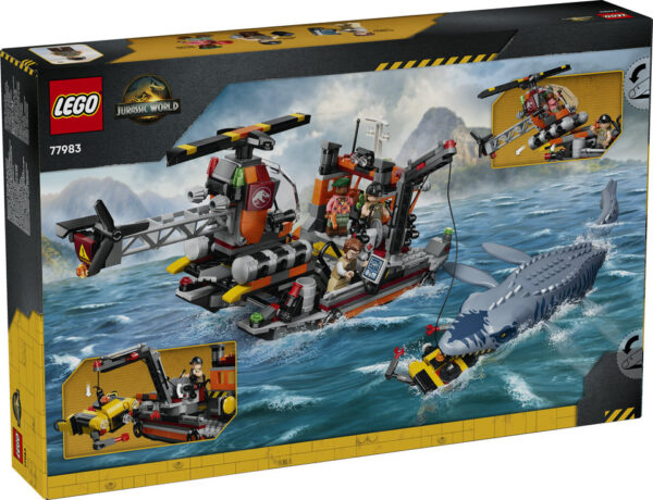 LEGO Jurassic World Atak Mozazaura Na Łódź 77983, zdjęcie 2