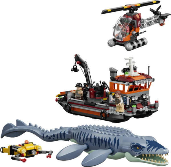 LEGO Jurassic World Atak Mozazaura Na Łódź 77983, zdjęcie 3