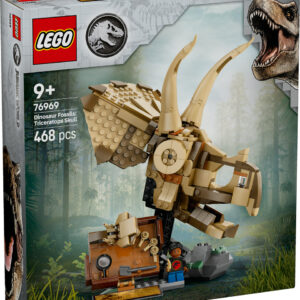 LEGO Jurassic World Szkielety dinozaurów: czaszka triceratopsa 76969