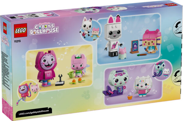 LEGO Koci Domek Gabi Koci Przyjaciele Gabi z Klocków 11215, zdjęcie 2