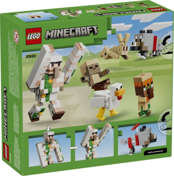 LEGO Minecraft Atak Kurzego Jeźdźca Na Pustyni 21592, zdjęcie 2