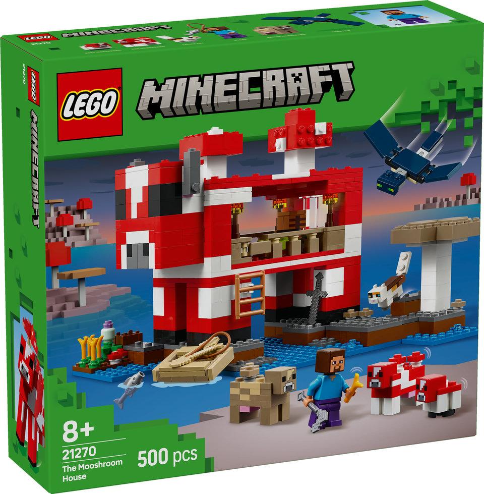LEGO Minecraft Dom grzybowej krowy 21270