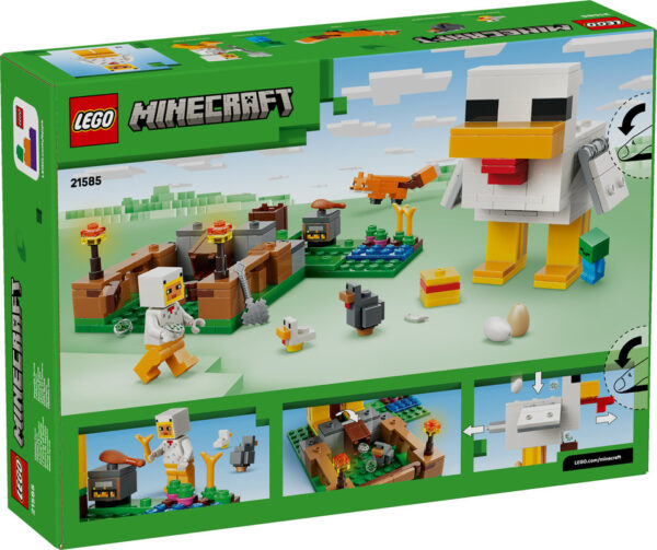 LEGO Minecraft Farma Kurczaków 21585, zdjęcie 2