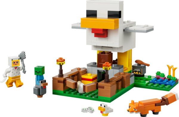 LEGO Minecraft Farma Kurczaków 21585, zdjęcie 3