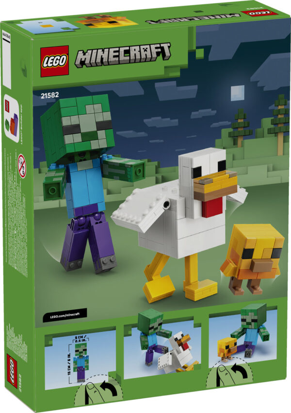 LEGO Minecraft Kurzy Jeździec 21582, zdjęcie 2