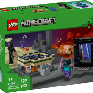 LEGO Minecraft Podróż Przez Portal Netheru i Kresu 21584