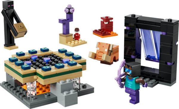 LEGO Minecraft Podróż Przez Portal Netheru i Kresu 21584 — zdjęcie 3