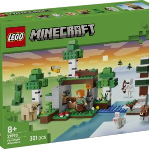LEGO Minecraft Przetrwanie Pierwszej Nocy 21593