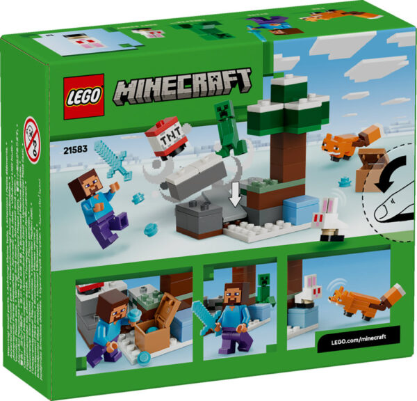 LEGO Minecraft Przygoda Steve’A w Tajdze 21583 — zdjęcie 2