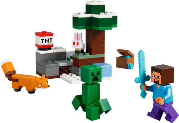 LEGO Minecraft Przygoda Steve’A w Tajdze 21583 — zdjęcie 3