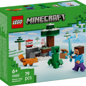 LEGO Minecraft Przygoda Steve’A w Tajdze 21583