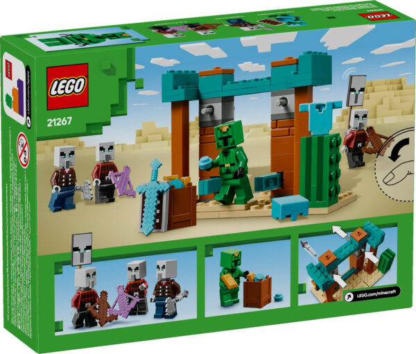 LEGO Minecraft Pustynny patrol złosadników 21267, zdjęcie 2