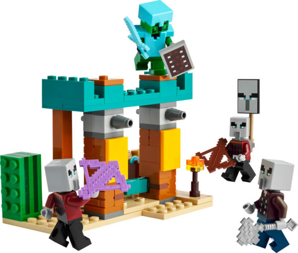 LEGO Minecraft Pustynny patrol złosadników 21267, zdjęcie 3