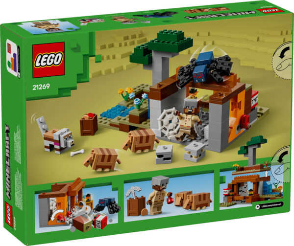 LEGO Minecraft Wyprawa do kopalni pancernej 21269, zdjęcie 2