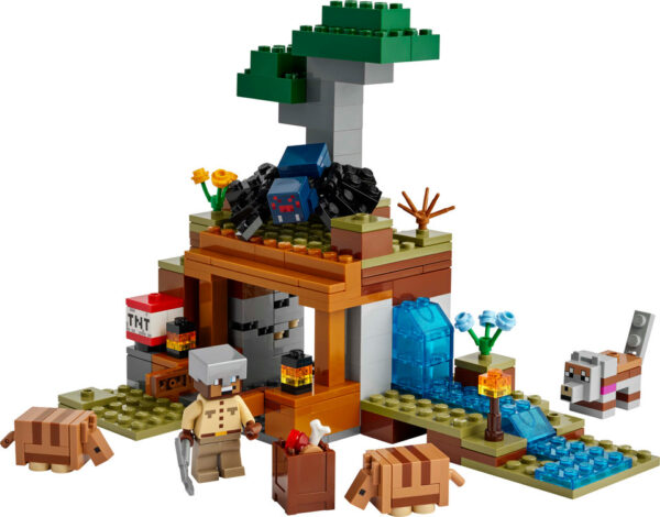 LEGO Minecraft Wyprawa do kopalni pancernej 21269, zdjęcie 3