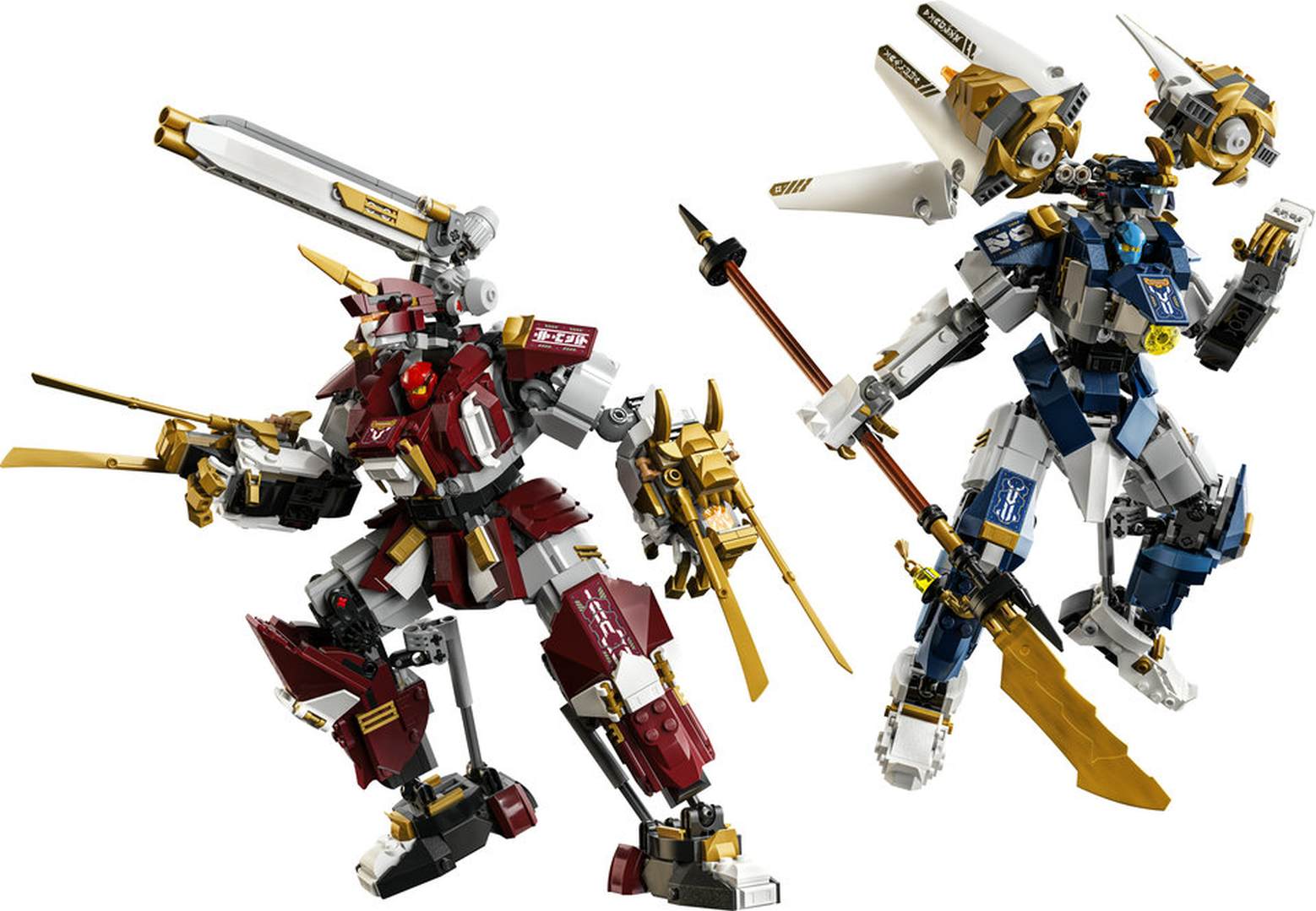 LEGO Ninjago Bliźniacze Tytanowe Mechy 71870 - obrazek 3