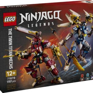 LEGO Ninjago Bliźniacze Tytanowe Mechy 71870