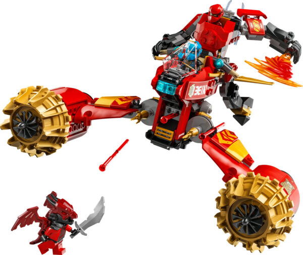LEGO Ninjago Burzowy jeździec - mech Kaia 71830, zdjęcie 3