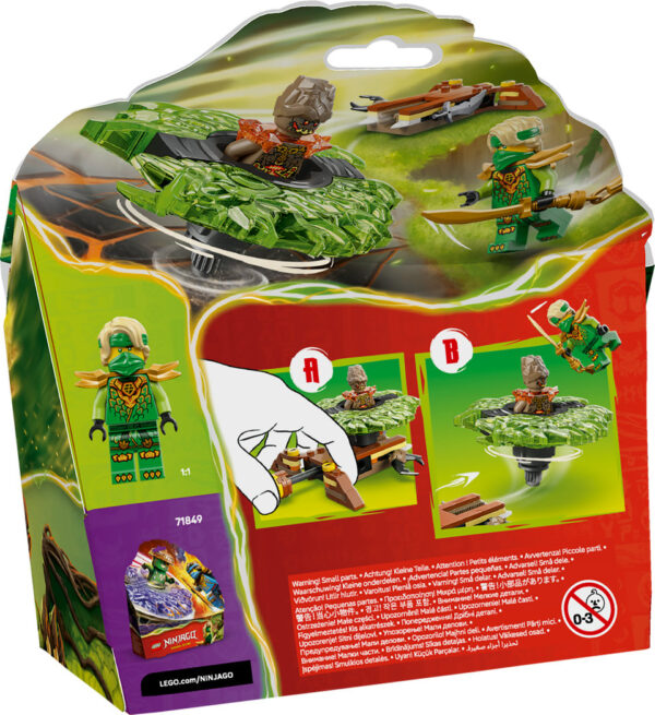 LEGO Ninjago Lloyd Kontra Potwór Żywiołu Na Spinnerze 71850, zdjęcie 2