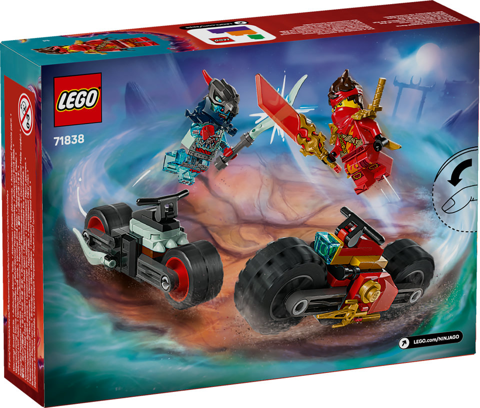 LEGO Ninjago Wyścig Motocyklowy Kaia 71838 - obrazek 2