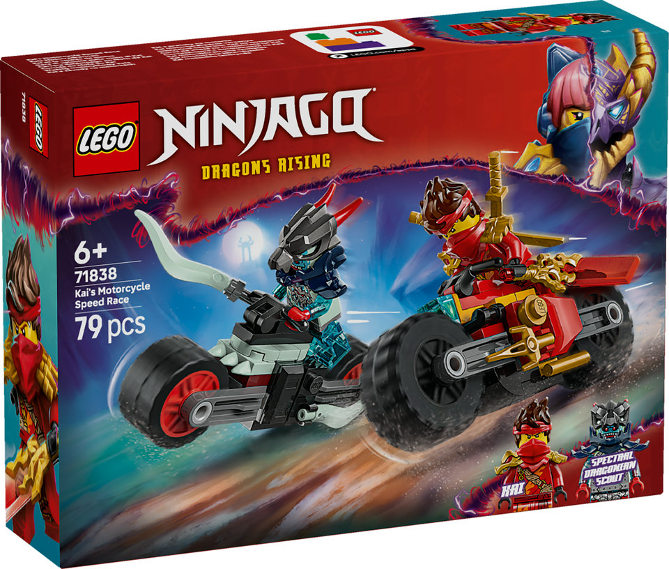 LEGO Ninjago Wyścig Motocyklowy Kaia 71838