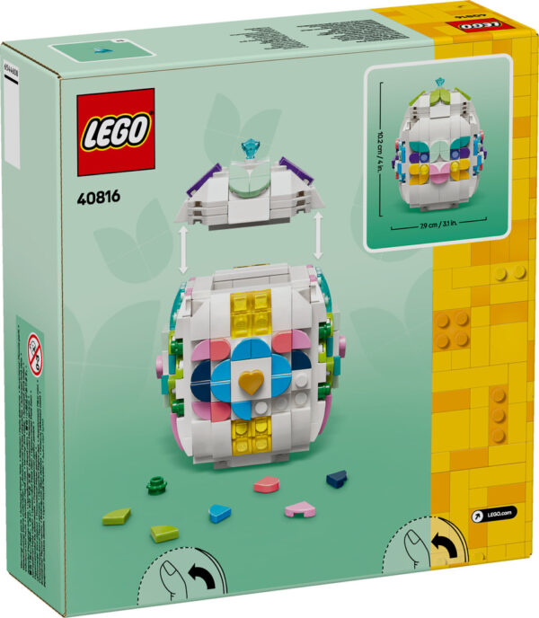 LEGO Okolicznościowe Dekoracyjna Pisanka 40816, zdjęcie 2