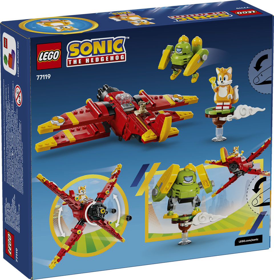 LEGO Sonic Tails i Tornado-1 77119, zdjęcie 2