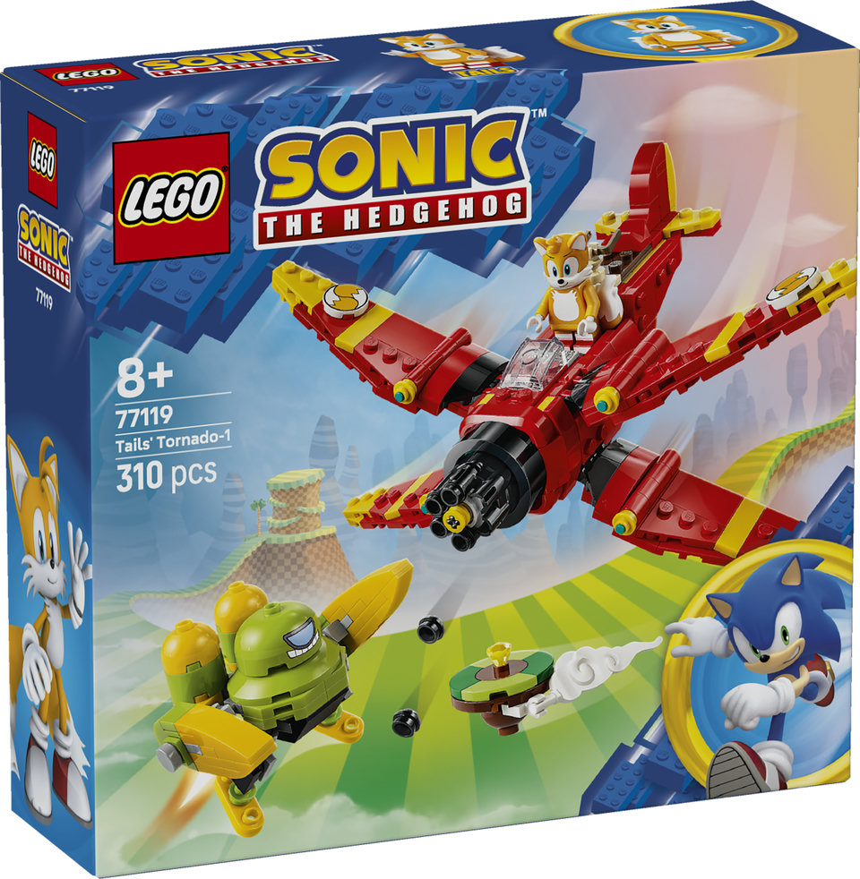 LEGO Sonic Tails i Tornado-1 77119