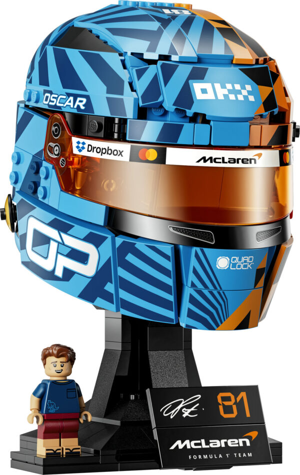 LEGO Editions Kask Oscar Piastri McLaren Mastercard F1 Team 43017, zdjęcie 3