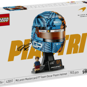 LEGO Editions Kask Oscar Piastri McLaren Mastercard F1 Team 43017