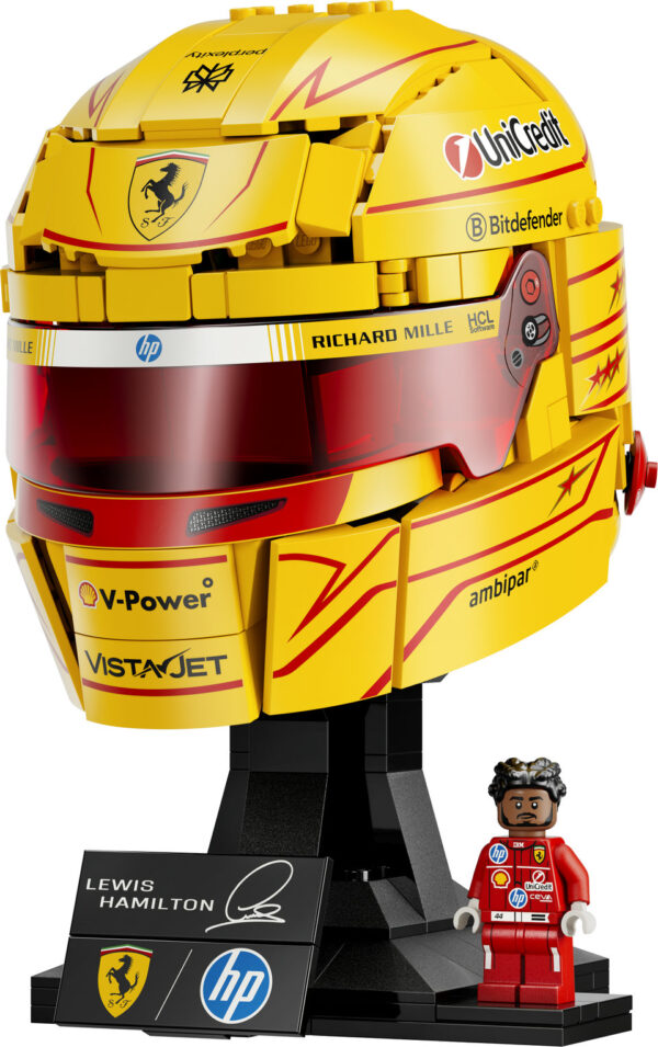 LEGO Editions Kask Lewisa Hamiltona Scuderia Ferrari HP 43022, zdjęcie 3