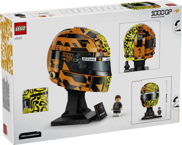 LEGO Editions Kask Lando Norris McLaren Mastercard F1 Team 43023, zdjęcie 2