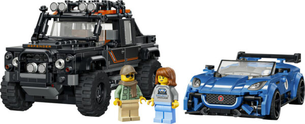 LEGO Speed Champions Jaguar Project 7 i Land Rover Defender 77264 — zdjęcie 3